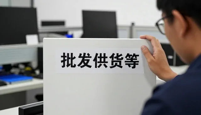 项目现场解决方案中的批发供货等选择